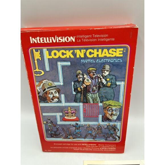 Lock N Chase (for Mattel Intellivision) CIB Complete - Picture 5 of 7